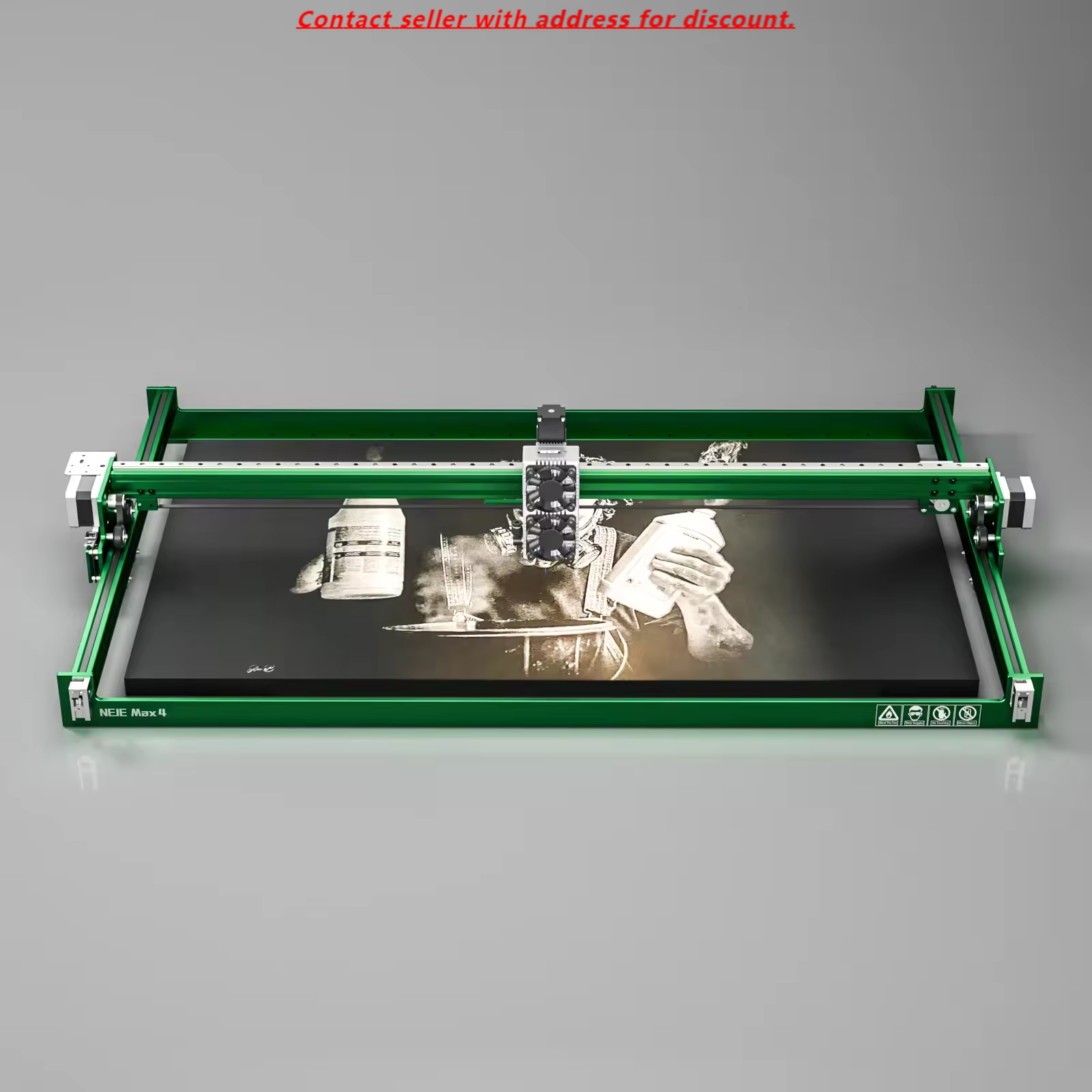 Industrial Laser Engraver For Wood - Ship EU NEJE Max 4 E80