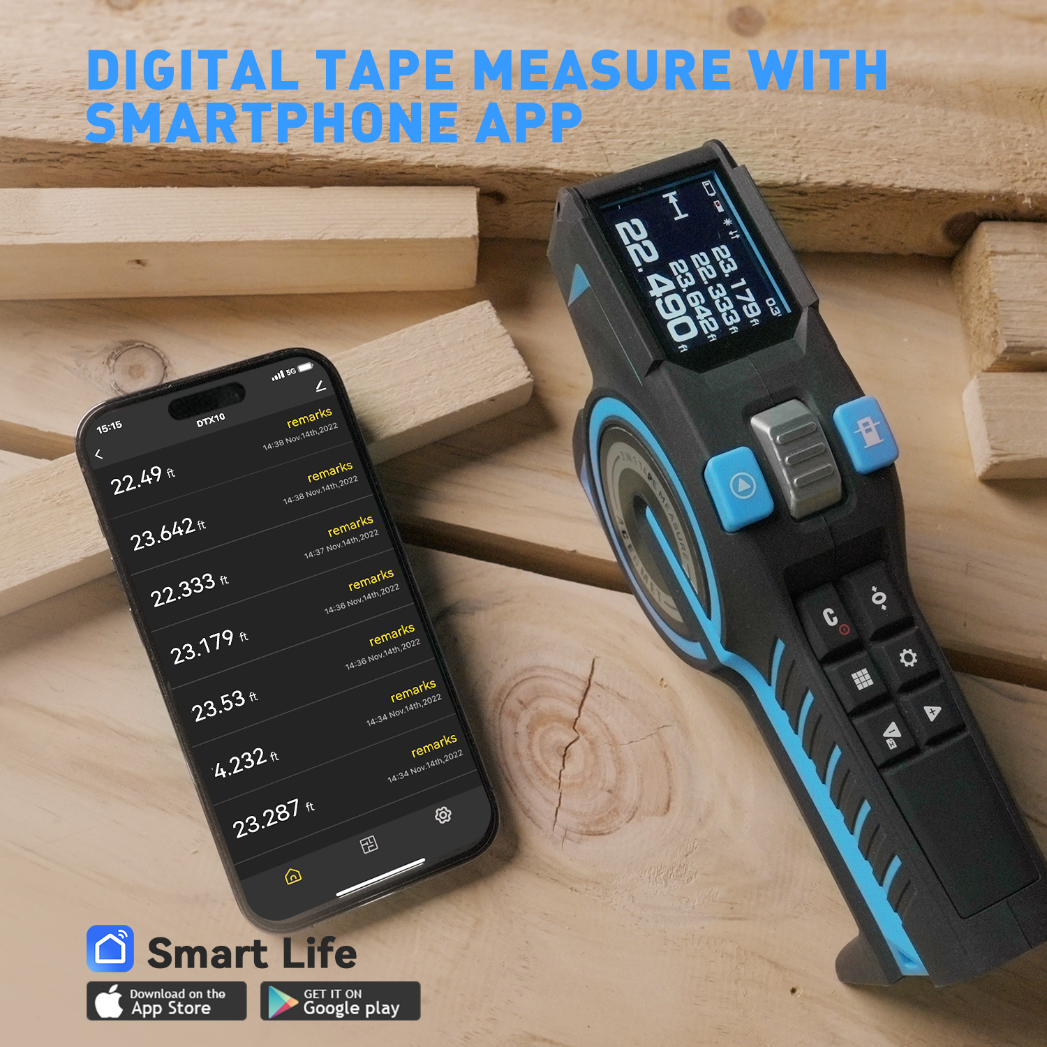 Industrial Laser Training - Laser Tape Measure 100M Professional Laser