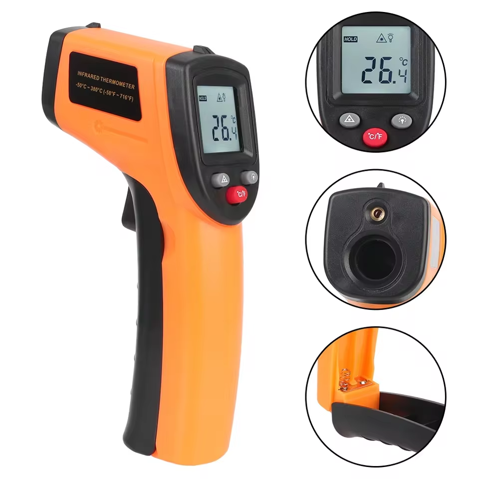 Industrial Laser Temperature Sensor - New T600 T600A Digital Infrared Thermometer