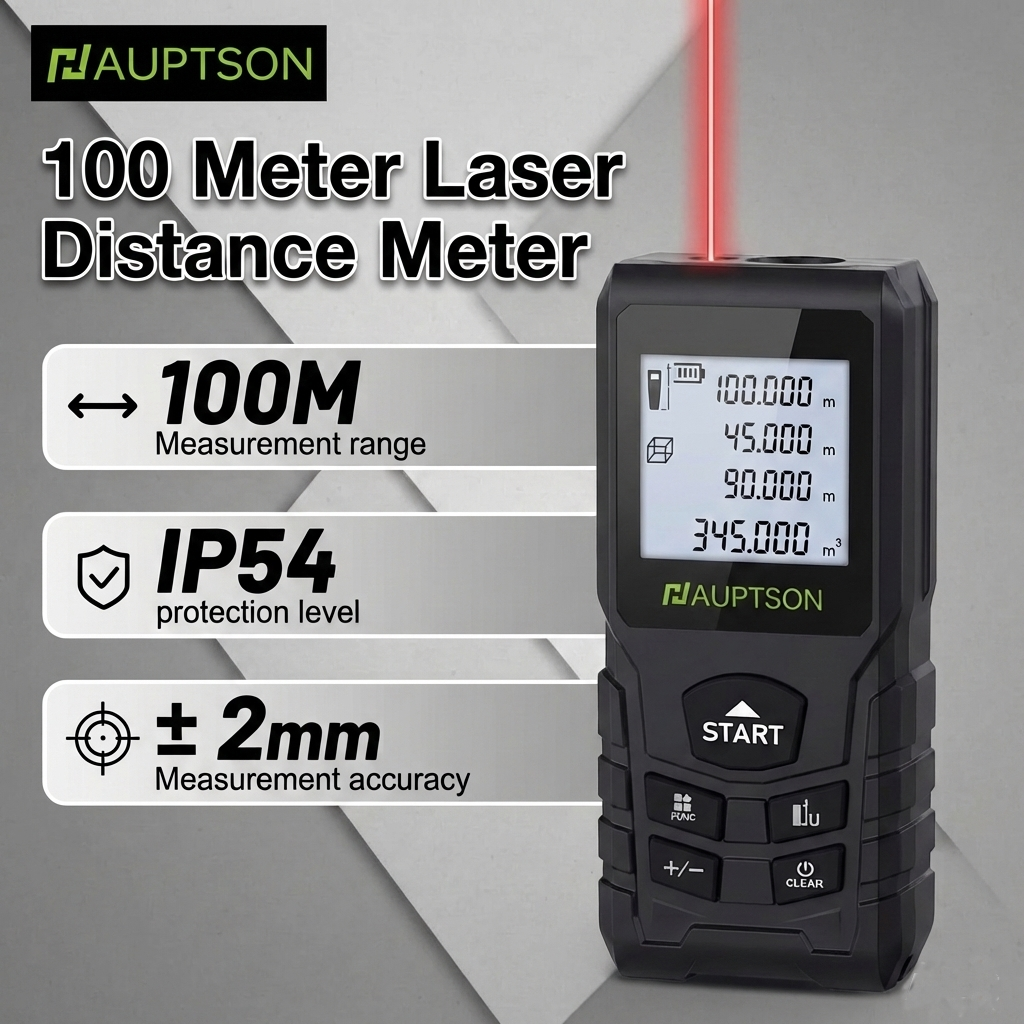 Industrial Laser Training - HAUPTSON Laser Rangefinder 70/100M Distance Meter