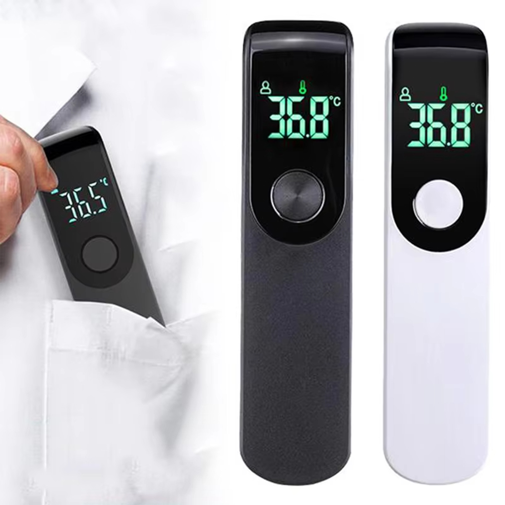 Industrial Laser Temperature Sensor - Infrared Fever Thermometer Medical Household Digital