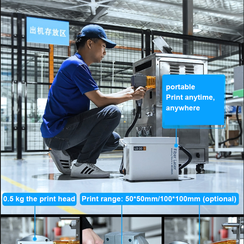 Factory Supply Handheld Automa - Industrial Laser Printing Machine 评论和价格