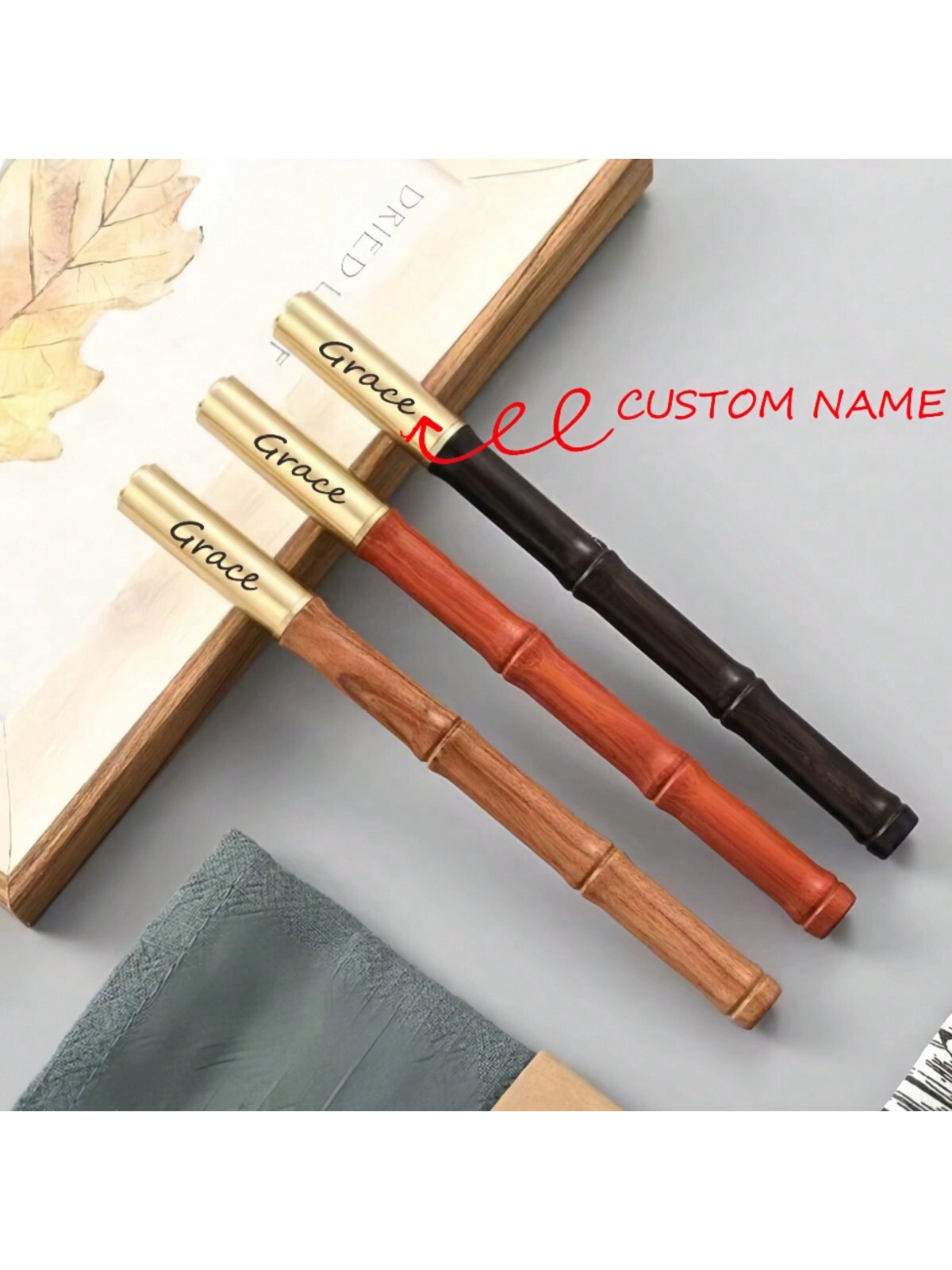 Solid Wood Gel Pen | Business  - Industrial Laser Pen 评论和价格