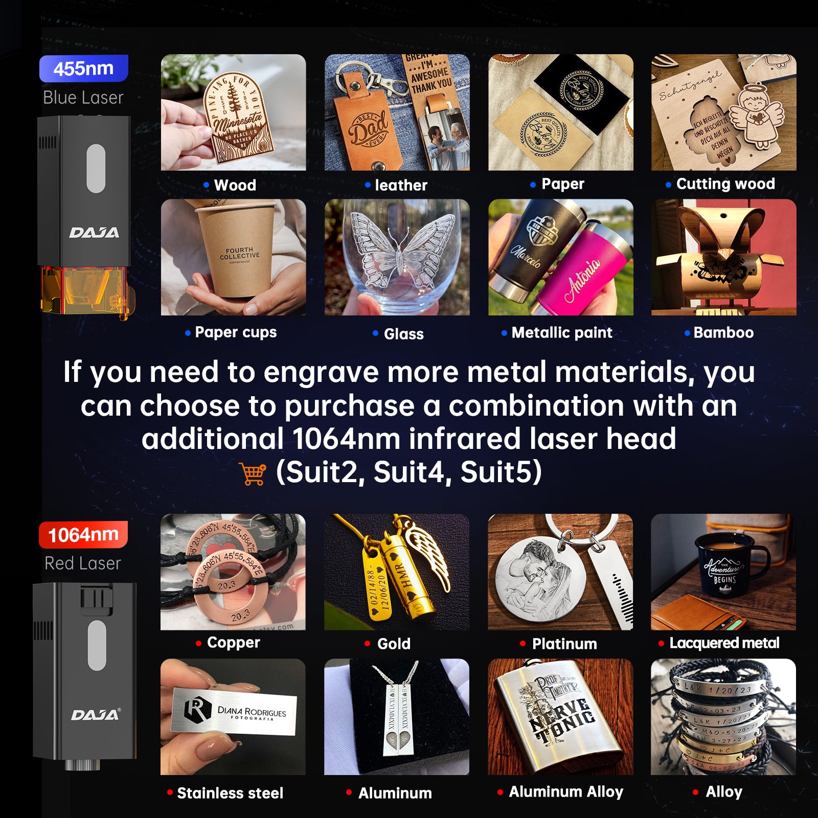 DAJA DJ6 Pro Mini Laser Engrav - Industrial Laser Cutting Machine 评论和价格