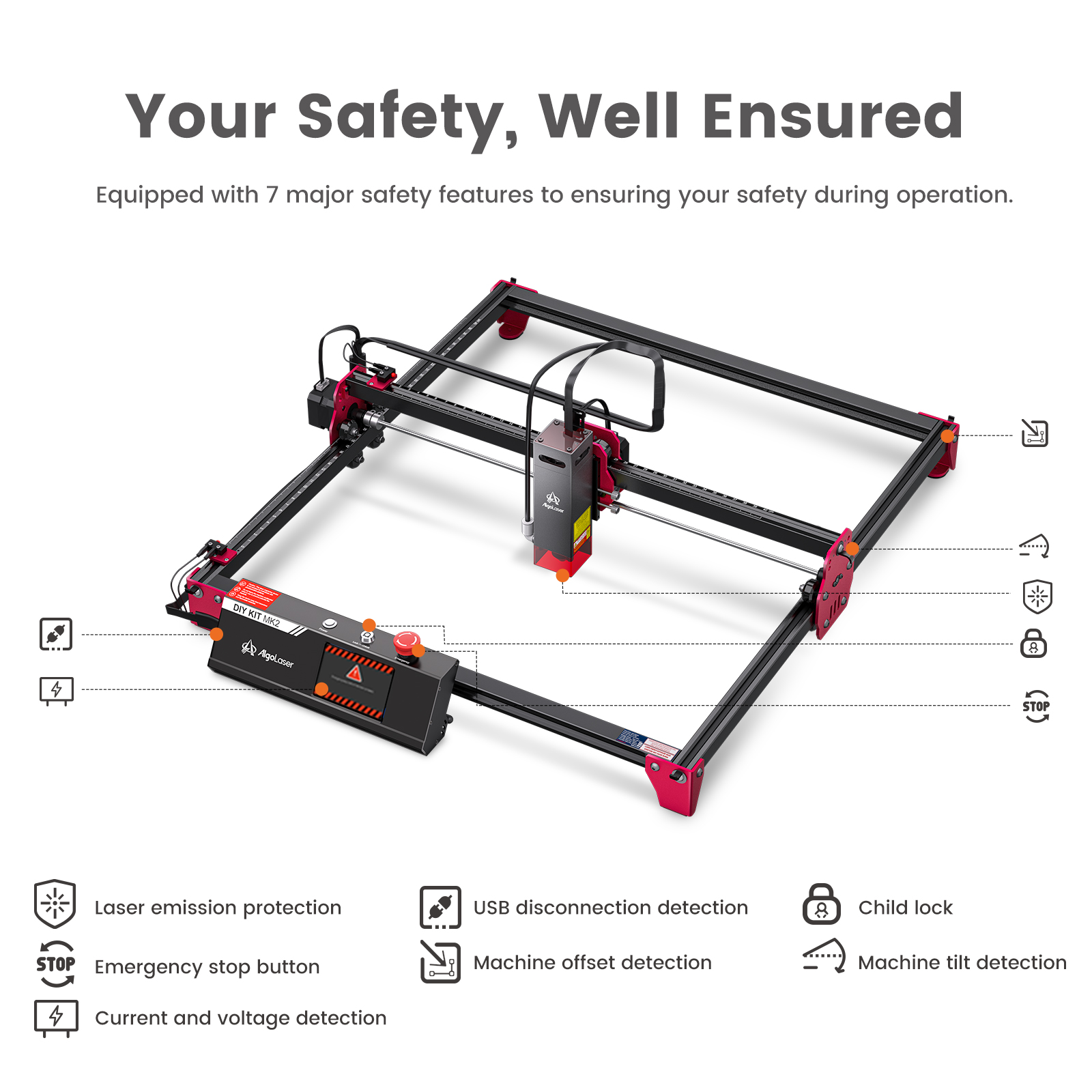 AlgoLaser Laser Engraving Mach - Industrial Laser Cutting Machine 评论和价格