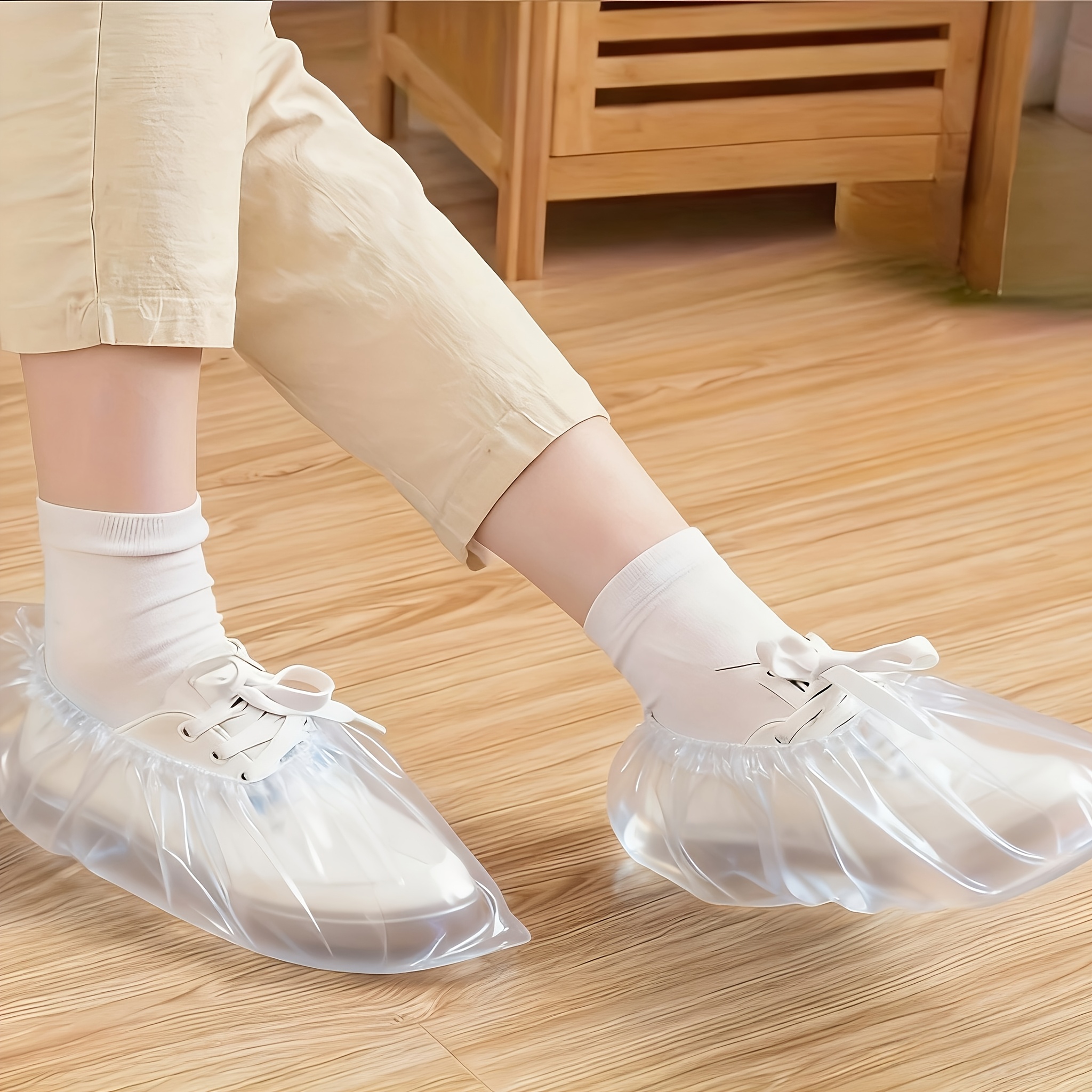 200pcs Disposable Plastic Shoe - Dust Shoe Cnc 评论和价格