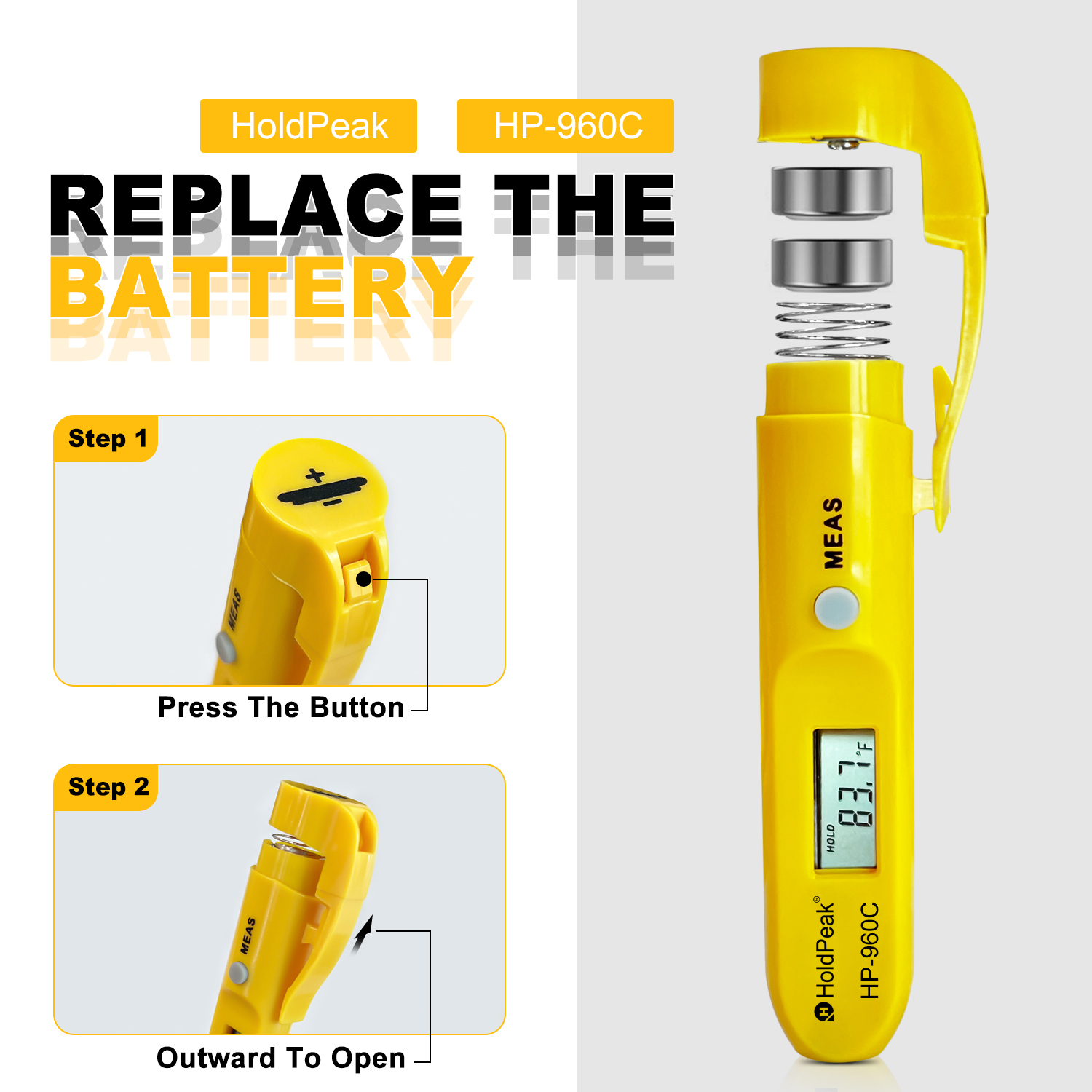 HoldPeak-Portable Digital Non- - Industrial Laser Pen 评论和价格