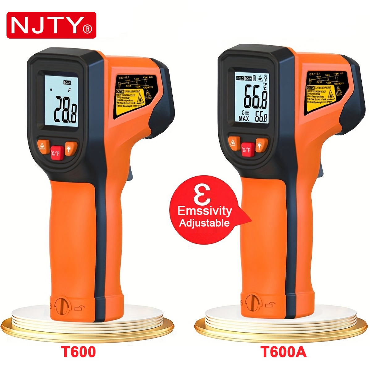 NJTY T600T600A Laser Temperatu - Industrial Laser Temperature Sensor 评论和价格