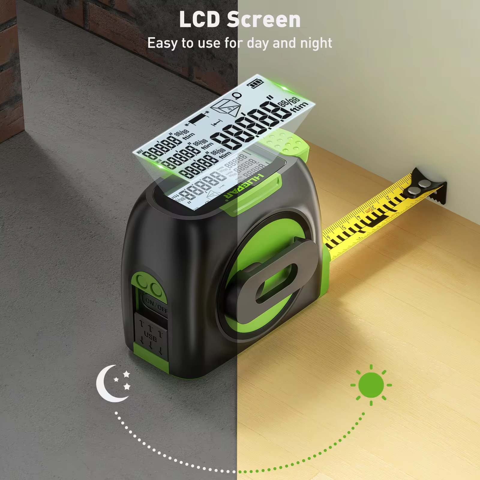 Huepar Digital 60M 197ft Laser - Industrial Laser Training 评论和价格