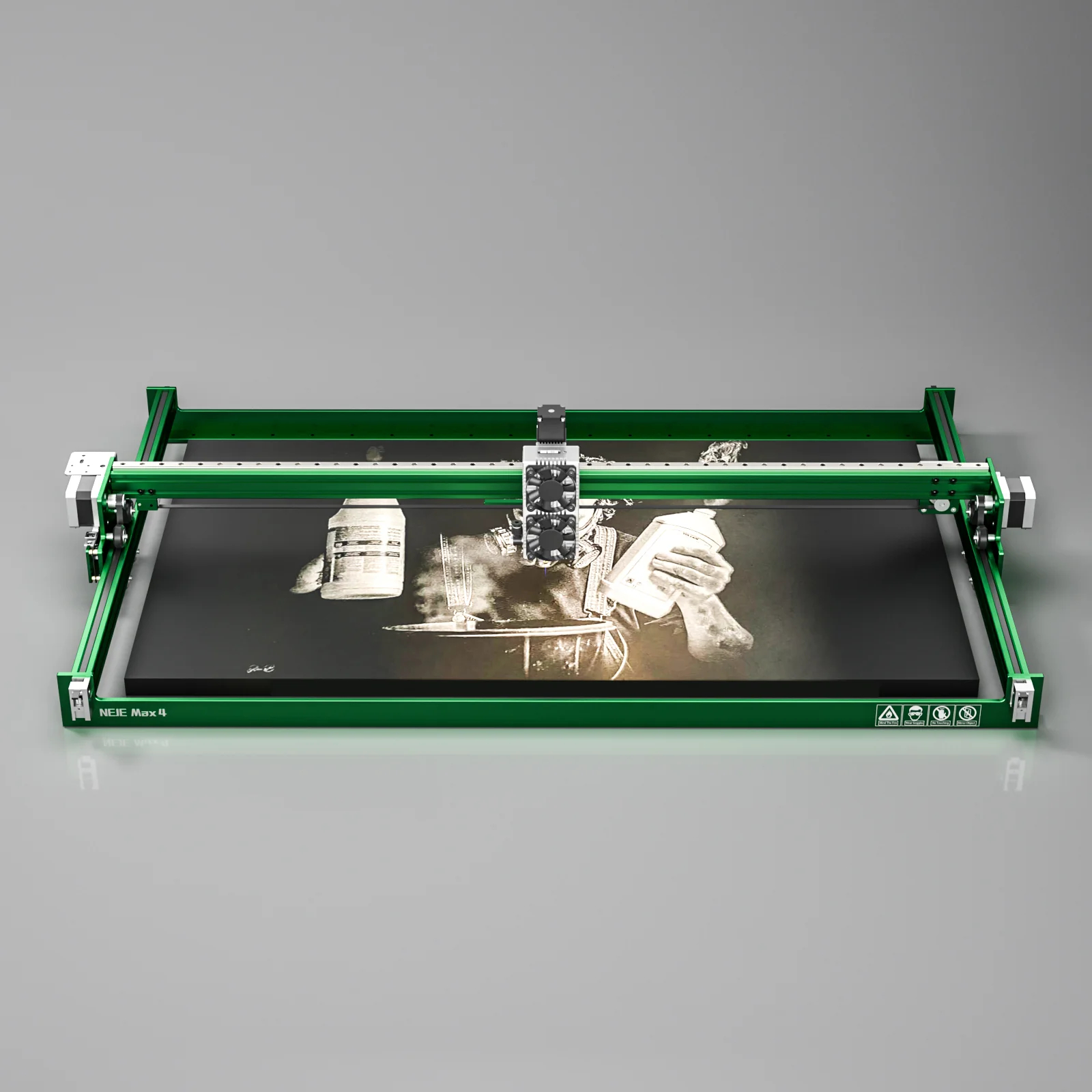 NEJE Max 4 E80 High Power Lase - Industrial Laser Engraver For Wood 评论和价格