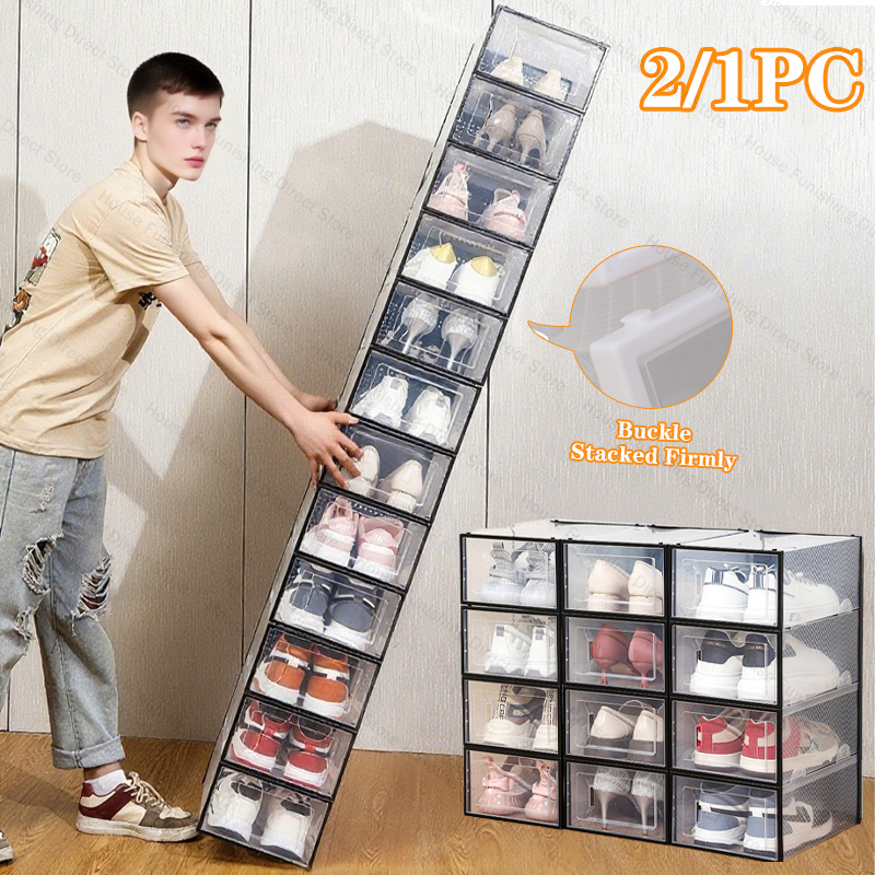 Foldable Clear Plastic Storage - Dust Shoe Cnc 评论和价格
