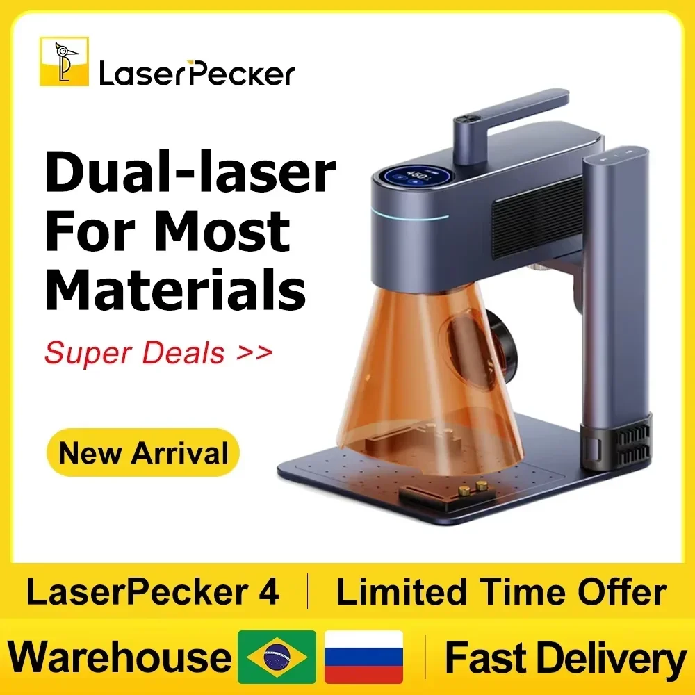 LASERPECKER 4 LP4 Laser Engrav - Industrial Laser Cutting Machine 评论和价格