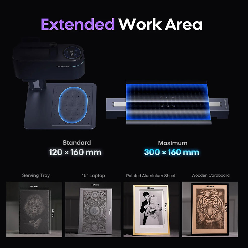 LASERPECKER 4 LP4 Laser Engrav - Industrial Laser Cutting Machine 评论和价格