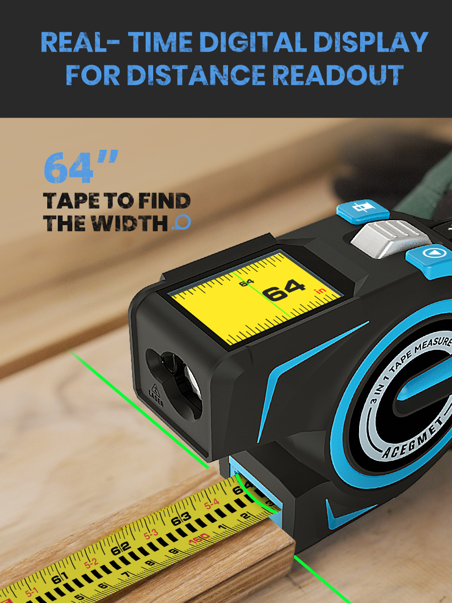 Laser Tape Measure 100M Profes - Industrial Laser Training 评论和价格