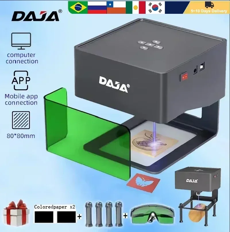 DAJA DJ6 Laser Engraver Diy La - Industrial Laser Printing Machine 评论和价格
