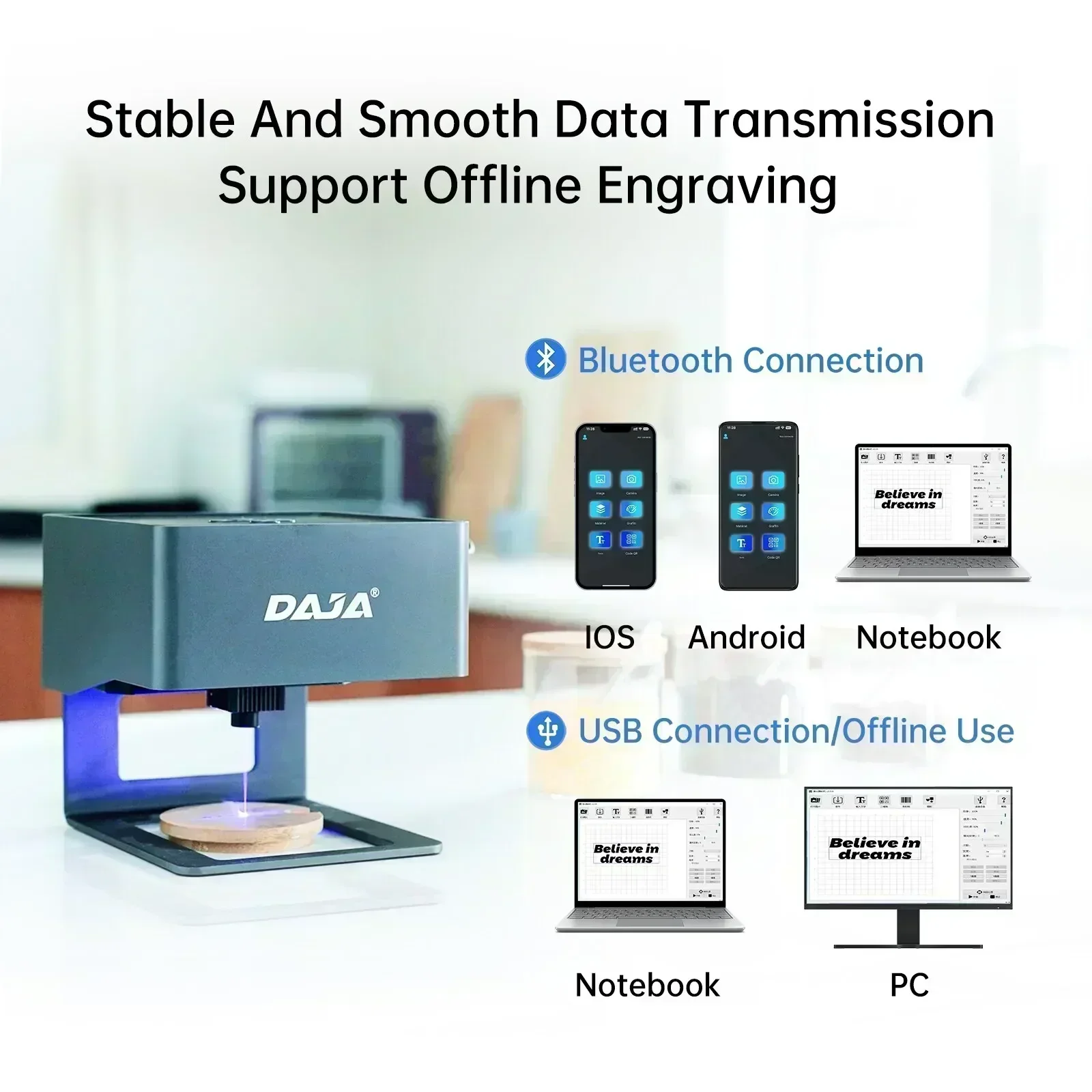 DAJA DJ6 Laser Engraver Diy La - Industrial Laser Printing Machine 评论和价格