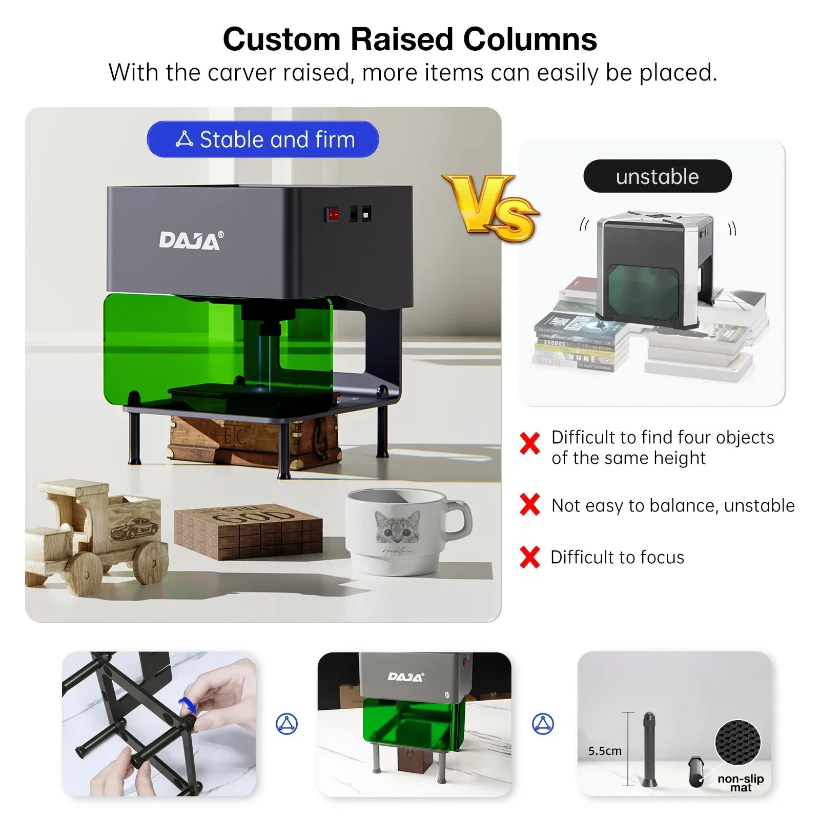 DAJA DJ6 Laser Engraver Diy La - Industrial Laser Printing Machine 评论和价格