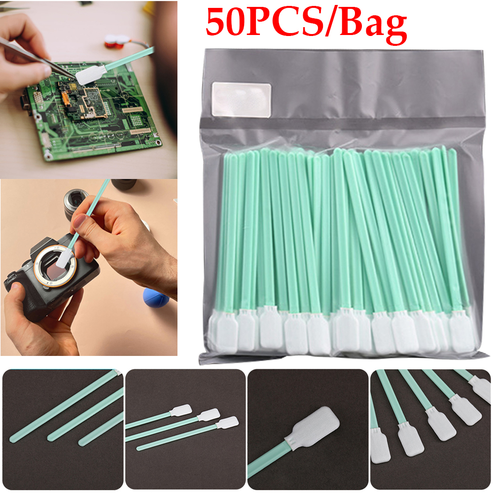50Pcs/1Bag Industry Cotton Swa - Industrial Laser For Cleaning 评论和价格