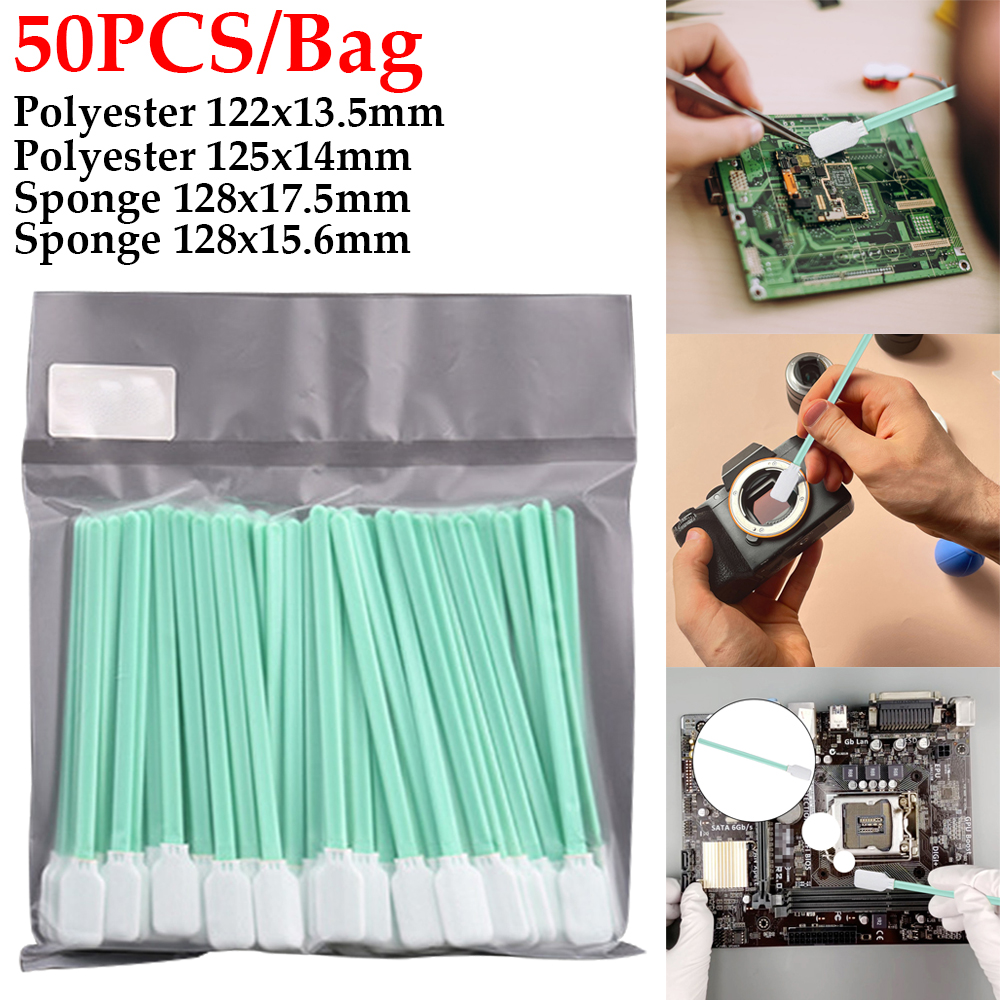 50Pcs/1Bag Industry Cotton Swa - Industrial Laser For Cleaning 评论和价格