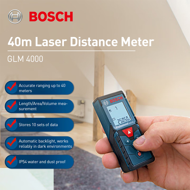 Bosch GLM 4000 Laser RangeFine - Industrial Laser Training 评论和价格