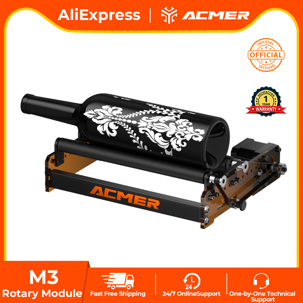 ACMER M3 Laser Rotary Roller 3 - Industrial Laser Cutting Machine 评论和价格