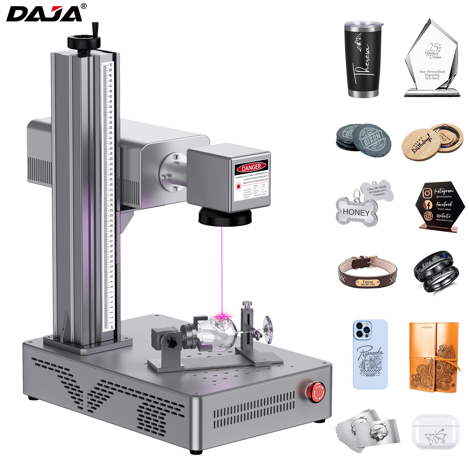 DAJA UV Laser Marking Machine  - Industrial Laser Engraver For Wood 评论和价格