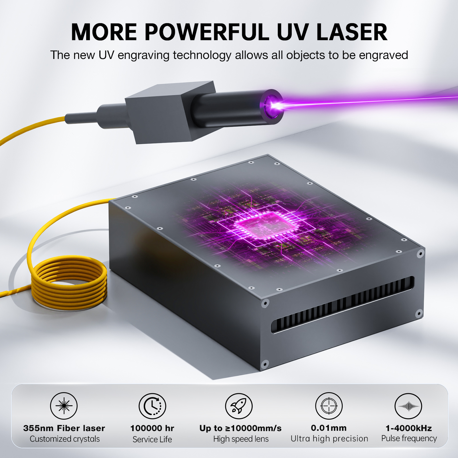 DAJA UV Laser Marking Machine  - Industrial Laser Engraver For Wood 评论和价格