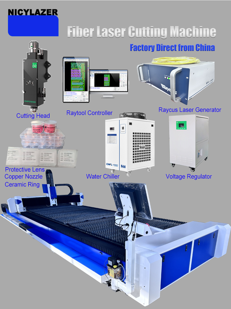 CNC 6000W 6020 Fiber Laser Cut - Industrial Laser Cutter For Metal 评论和价格