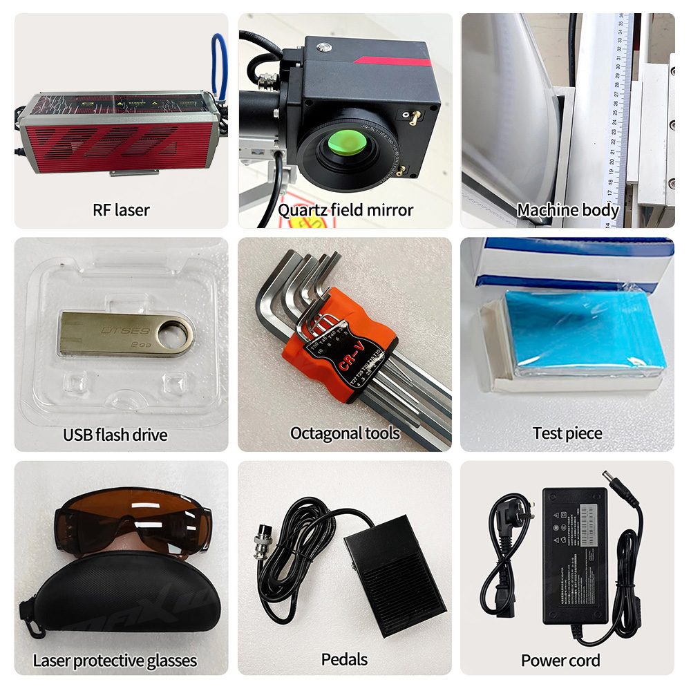 Versatile CO2 Flying Laser Mar - Industrial Laser Printing Machine 评论和价格