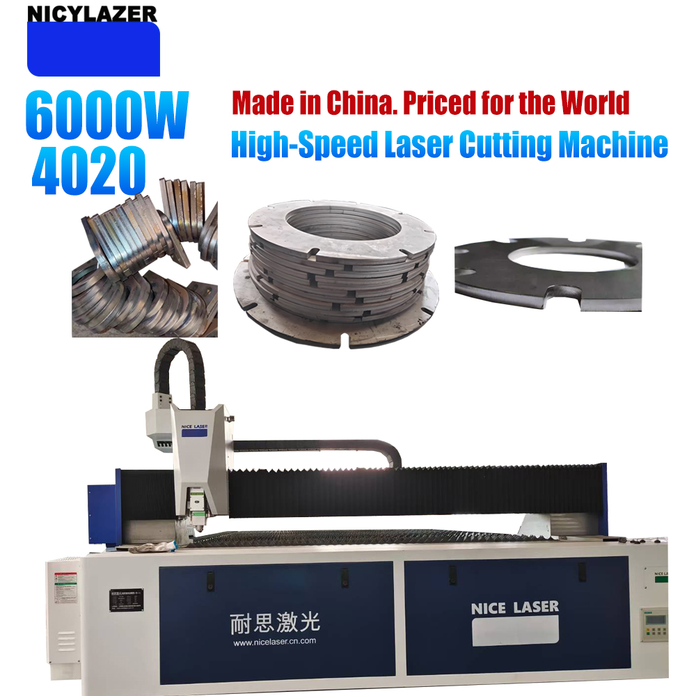 NICYLAZER CNC 6000W 4020 Fiber - Industrial Laser Cutter For Metal 评论和价格