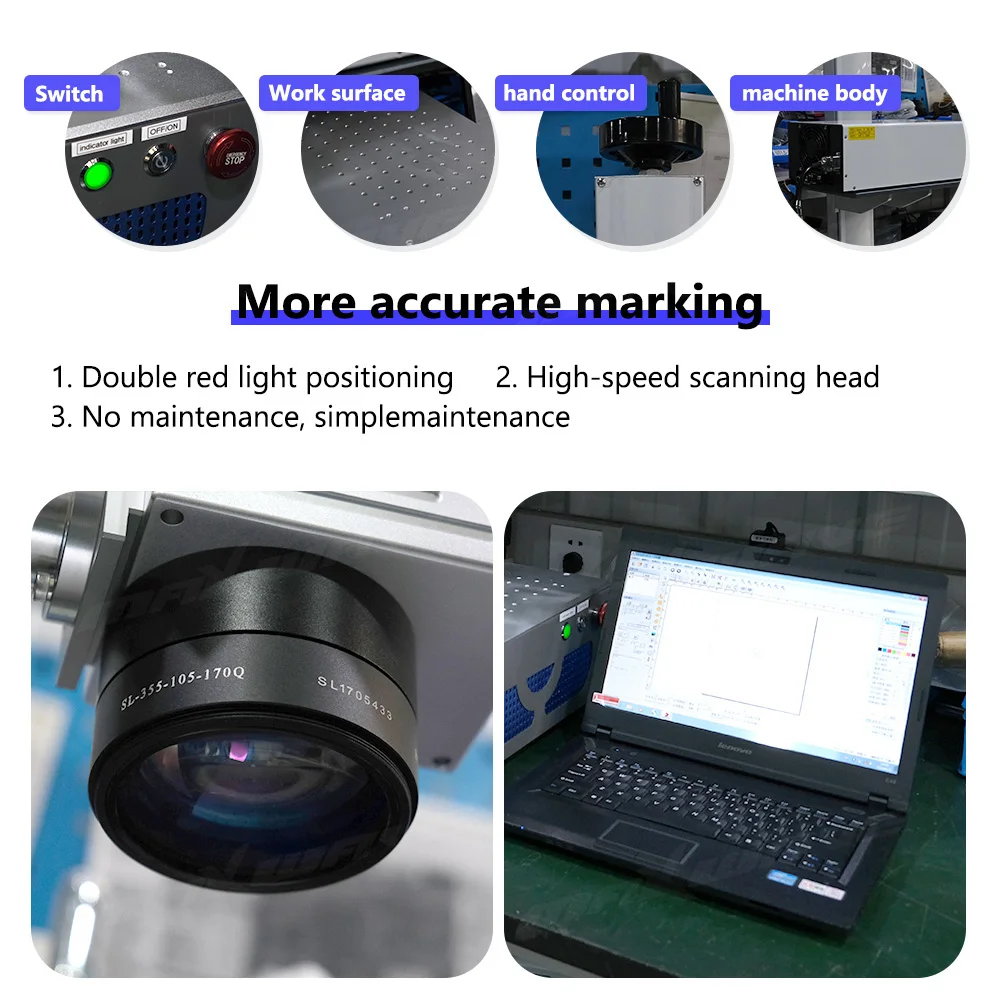 Fiber UV Laser Marking Printin - Industrial Laser Printing Machine 评论和价格