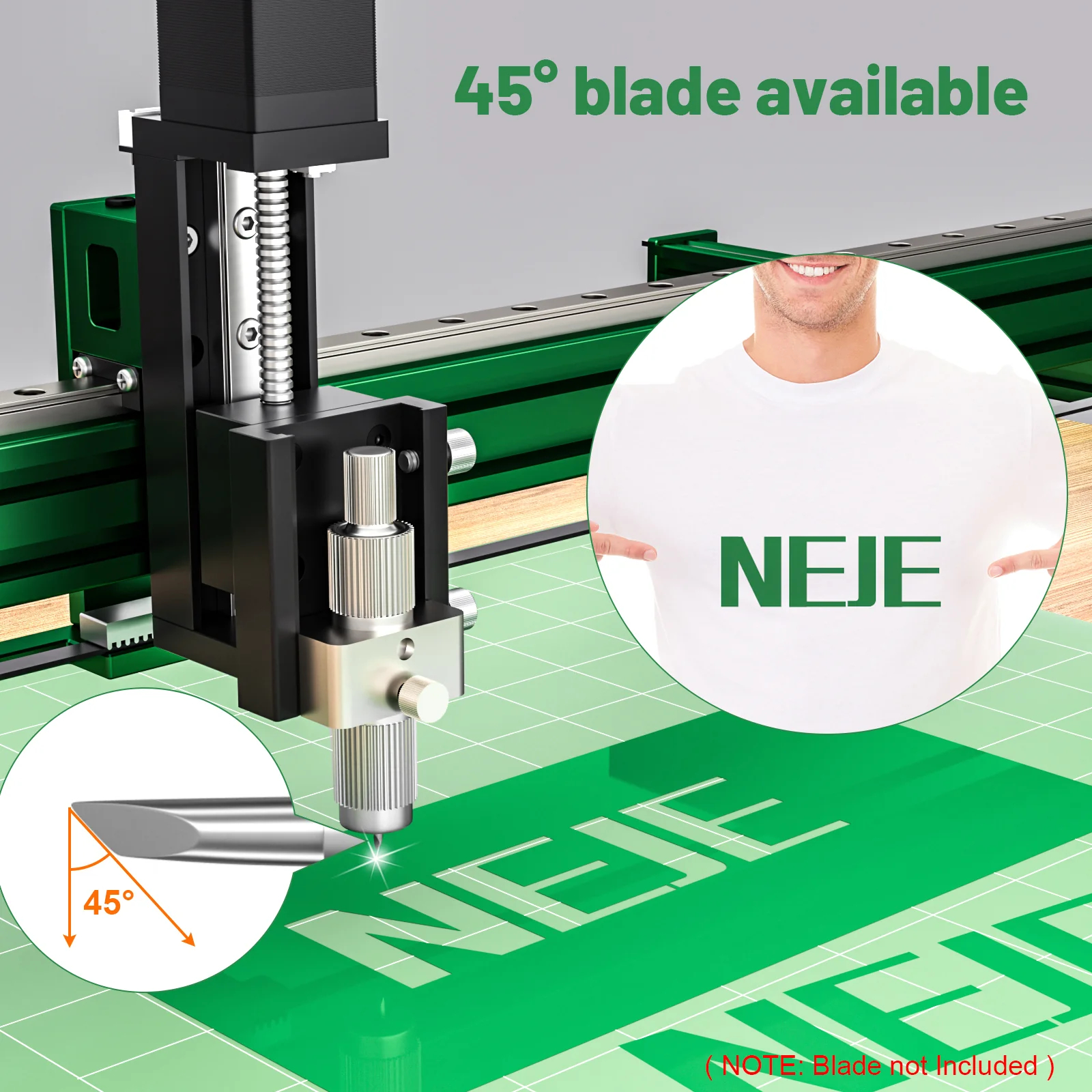 NEJE Max 4 E80 High Power Lase - Industrial Laser Engraver For Wood 评论和价格