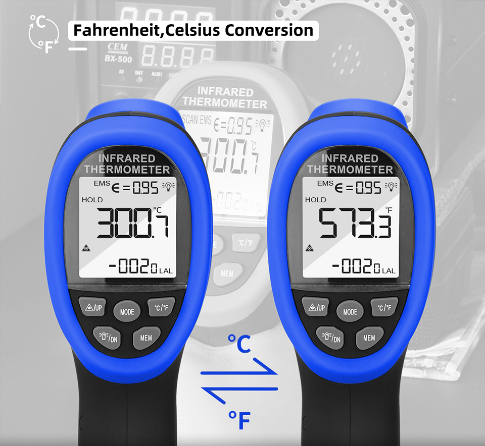 Infrared thermometer,digital l - Industrial Laser Measuring Device 评论和价格